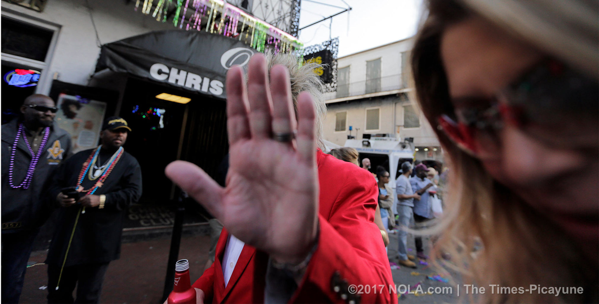 Scenes from Mardi Gras merriment in the French Quarter: photo gallery